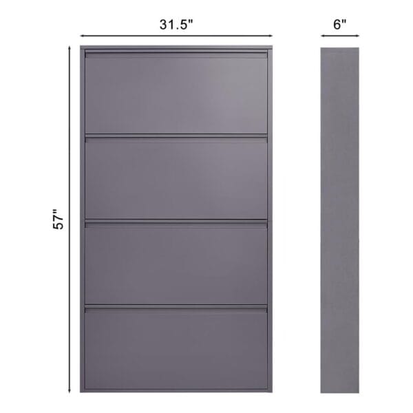 4-layer-grey-shoe-cabinet-size