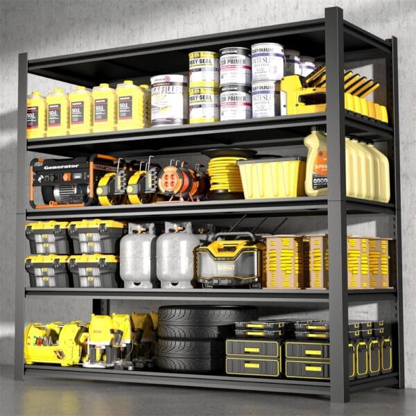 Heavy Duty Metal Storage Shelving Unit for Garage and Warehouse